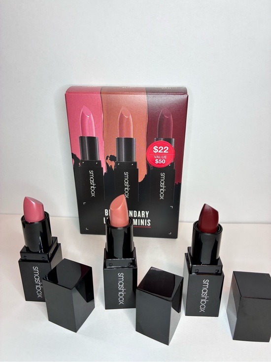 Smashbox Other - Smashbox Be Legendary Mini Lipstick Trio In Primrose, Safe Word & Screen Queen
